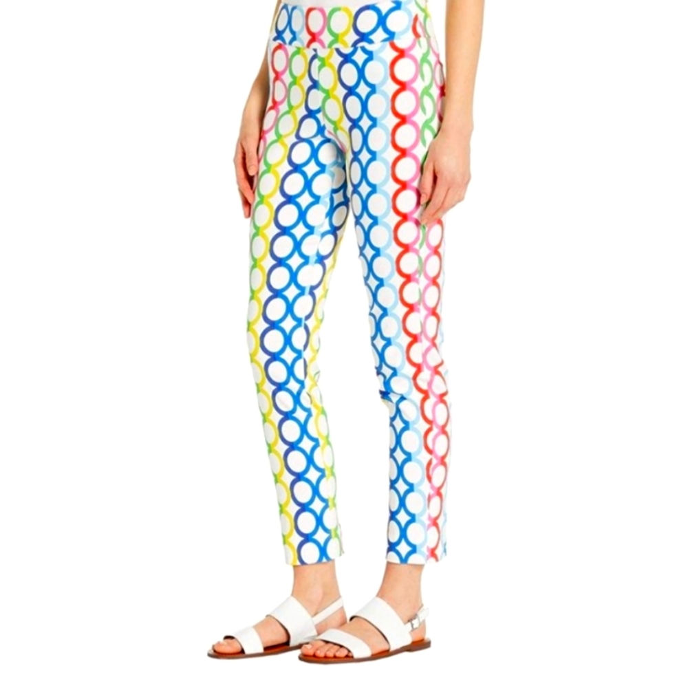 Crazy Larry Circle print pant/Size:6